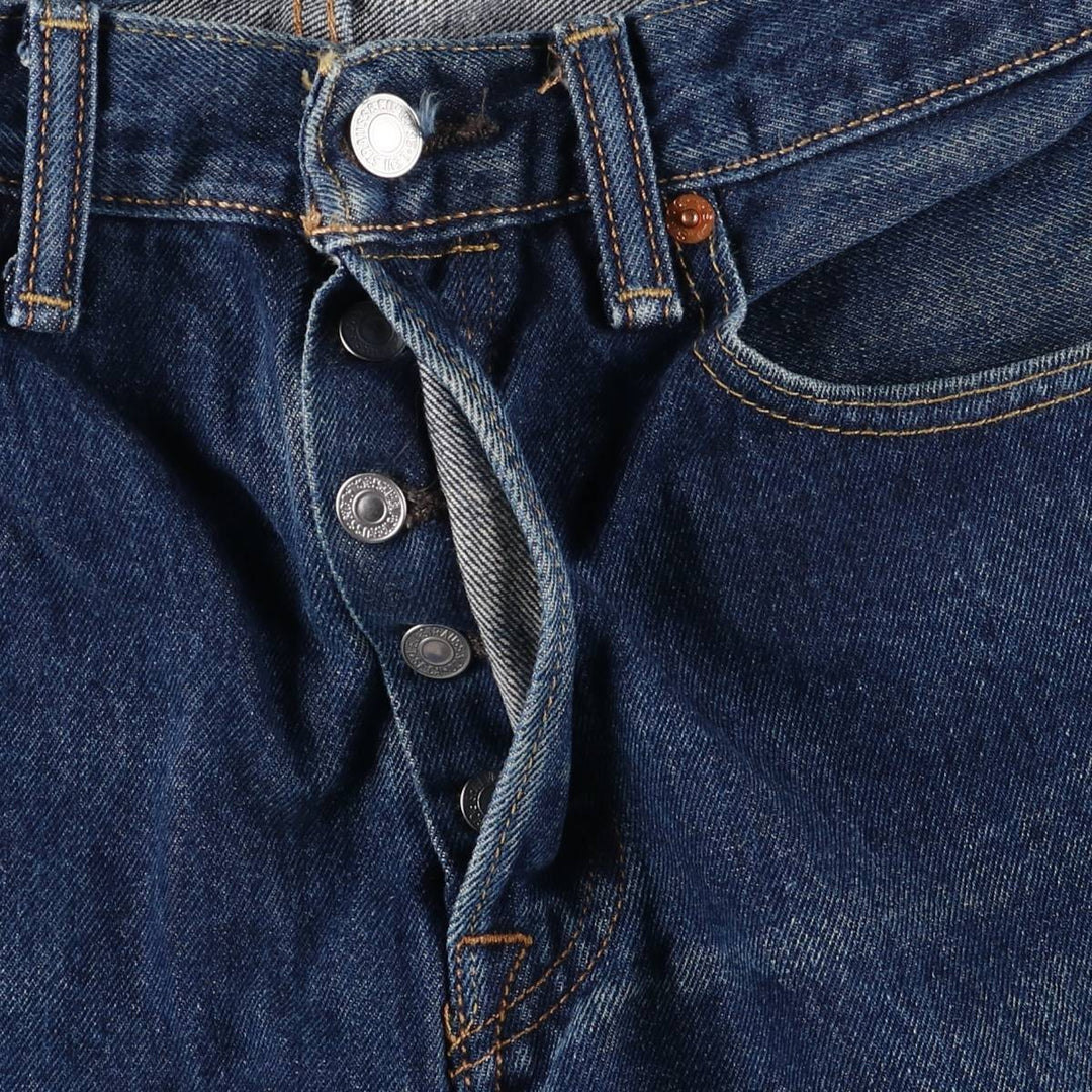 Levi's 501 straight denim pants for men, size W33 unclear blue type Vintage Second Hand