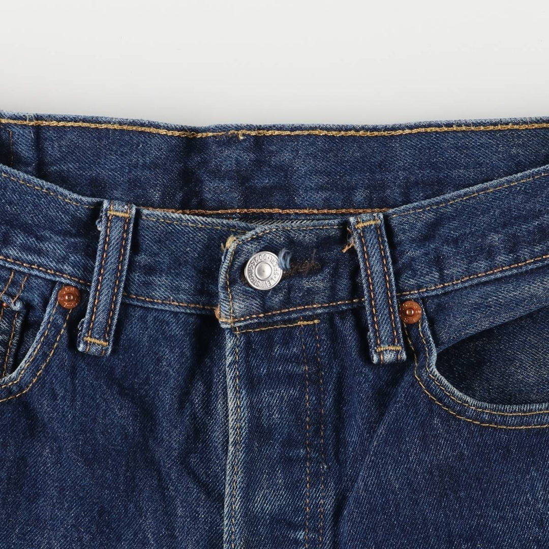 Levi's 501 straight denim pants for men, size W33 unclear blue type Vintage Second Hand