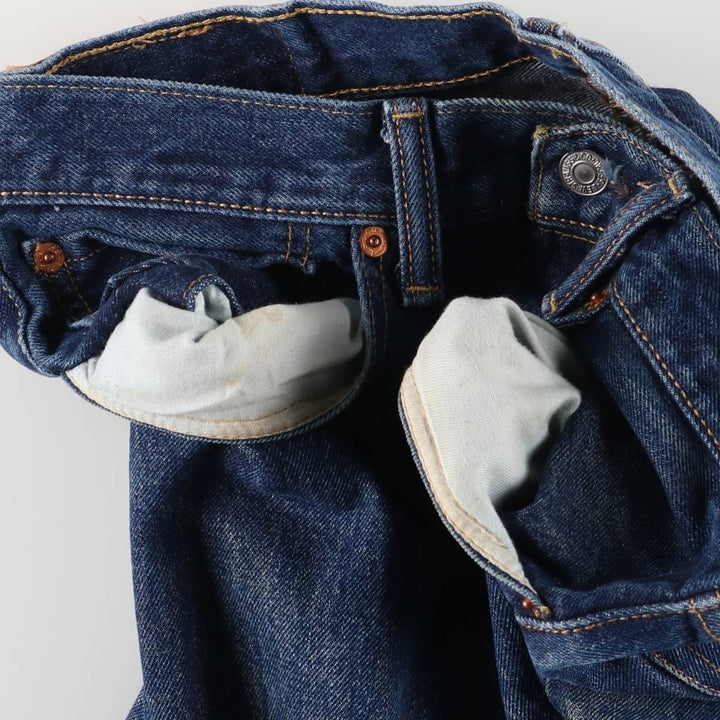 Levi's 501 straight denim pants for men, size W33 unclear blue type Vintage Second Hand