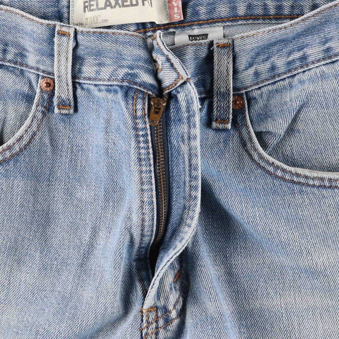 00'S Levi's 550 Relaxed Fit Tapered Denim Pants Men's W33 cotton blue type Vintage Second Hand