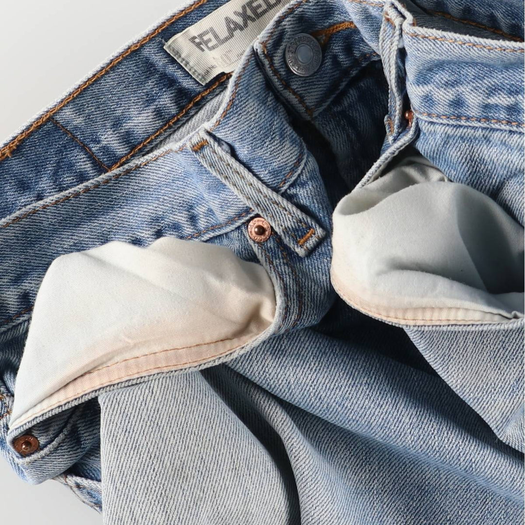 00'S Levi's 550 Relaxed Fit Tapered Denim Pants Men's W33 cotton blue type Vintage Second Hand