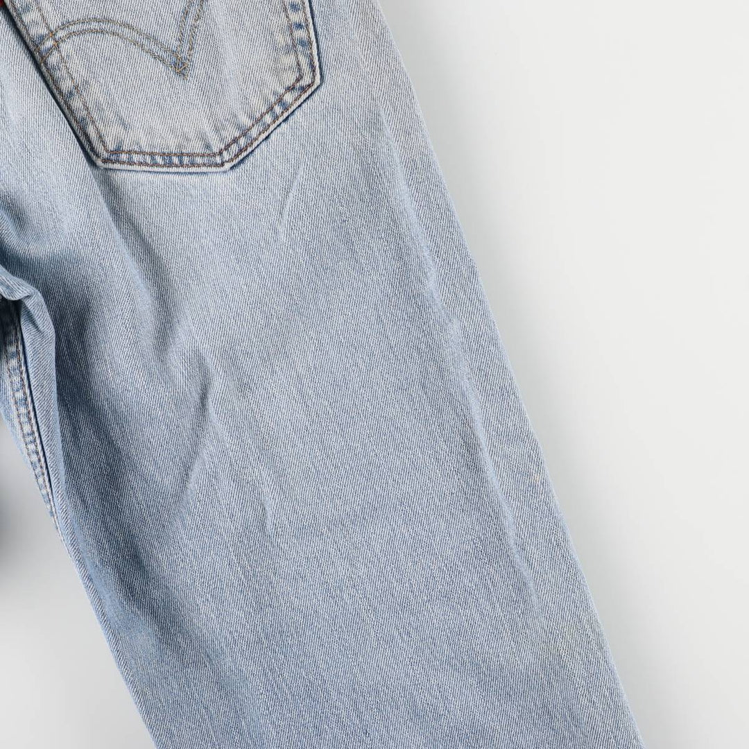 00'S Levi's 550 Relaxed Fit Tapered Denim Pants Men's W33 cotton blue type Vintage Second Hand