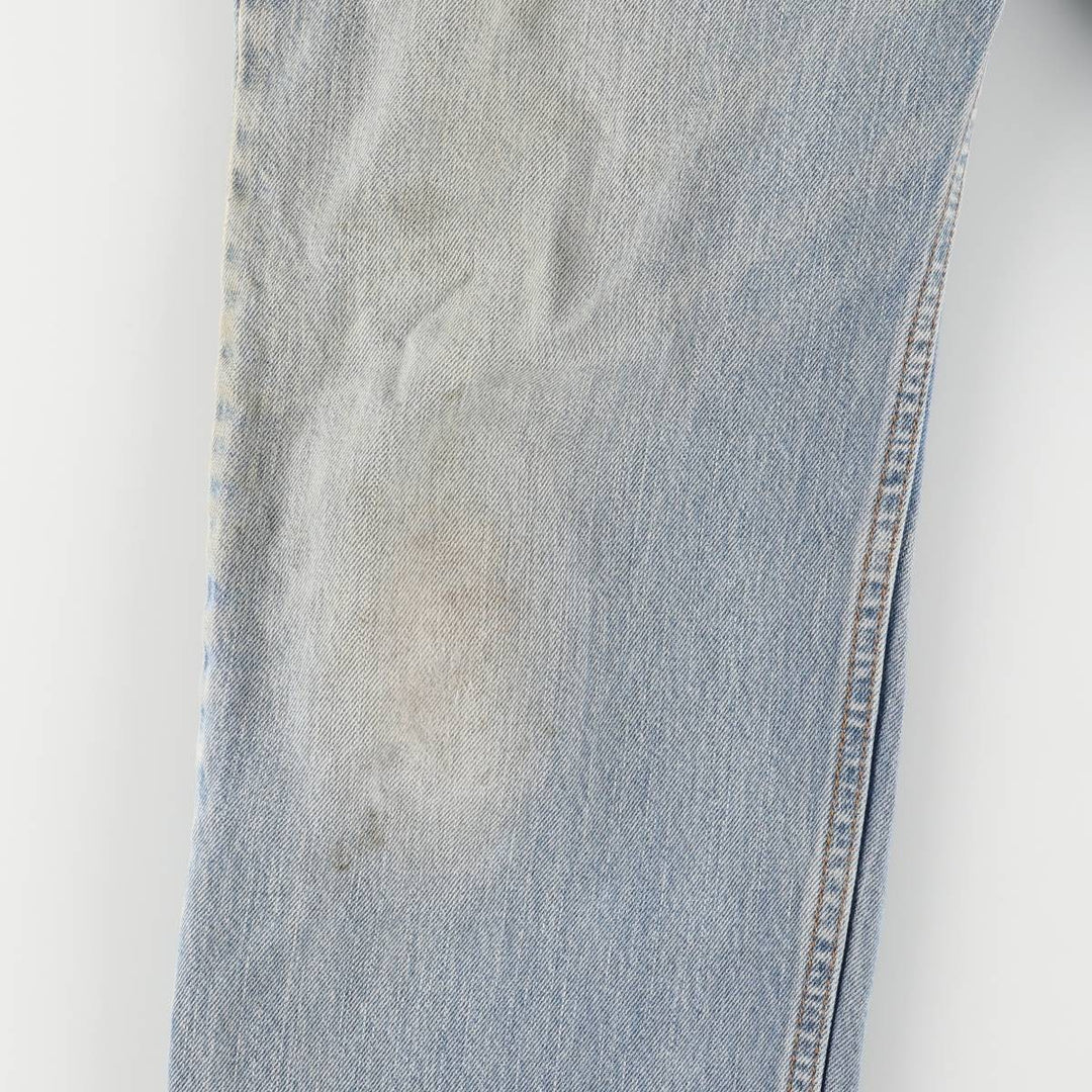 Levi's 550 Relaxed Fit Tapered Denim Pants for Men, W35 cotton blue type Vintage Second Hand