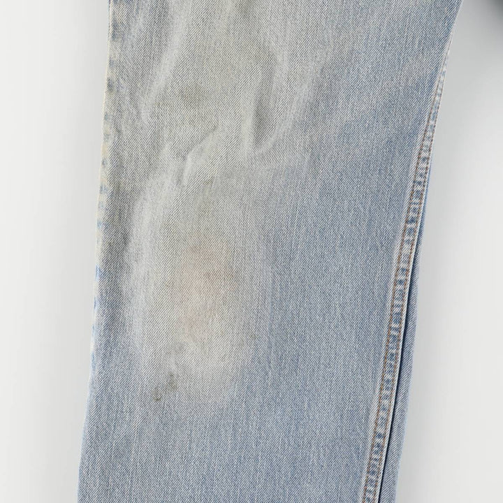 Levi's 550 Relaxed Fit Tapered Denim Pants for Men, W35 cotton blue type Vintage Second Hand