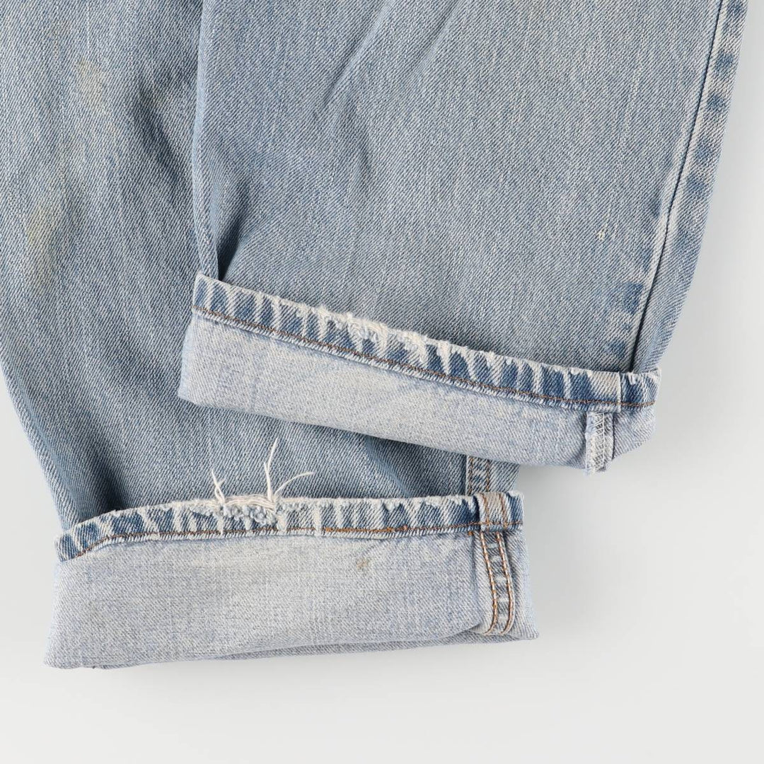 Levi's 550 Relaxed Fit Tapered Denim Pants for Men, W35 cotton blue type Vintage Second Hand