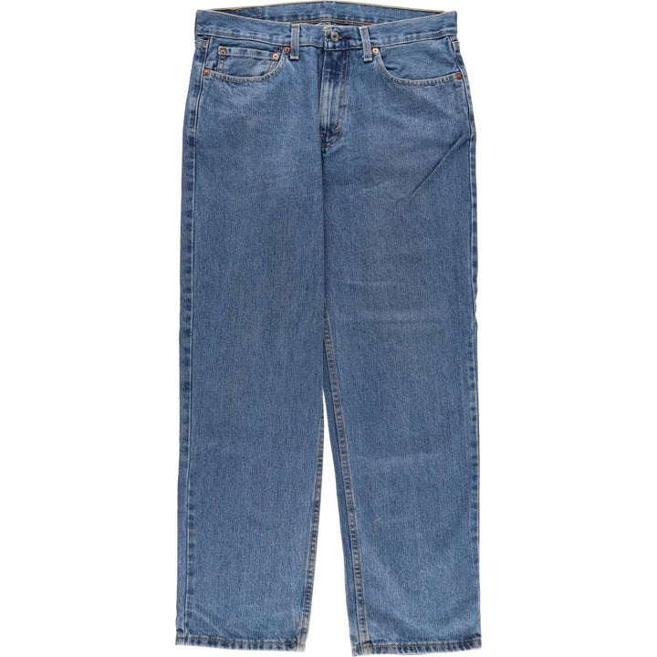 Levi's 550 tapered denim pants for men, size w36 cotton blue type Vintage Second Hand