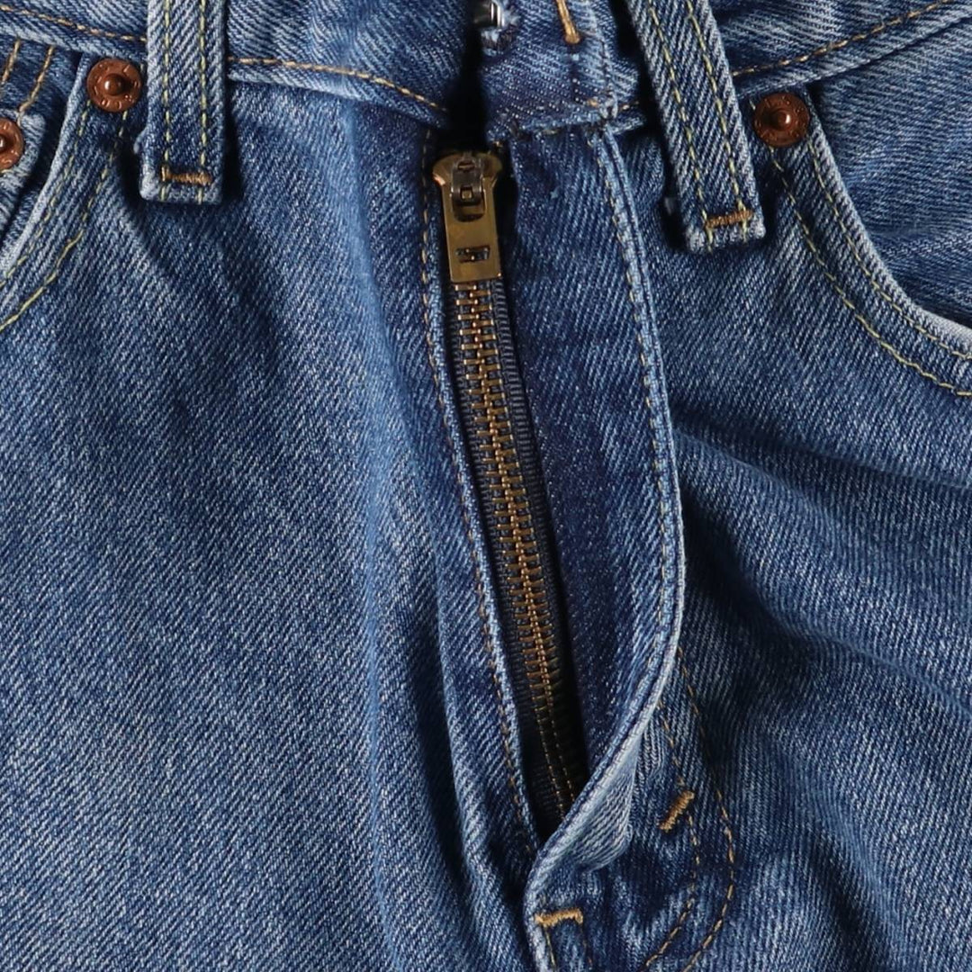 Levi's 550 tapered denim pants for men, size w36 cotton blue type Vintage Second Hand