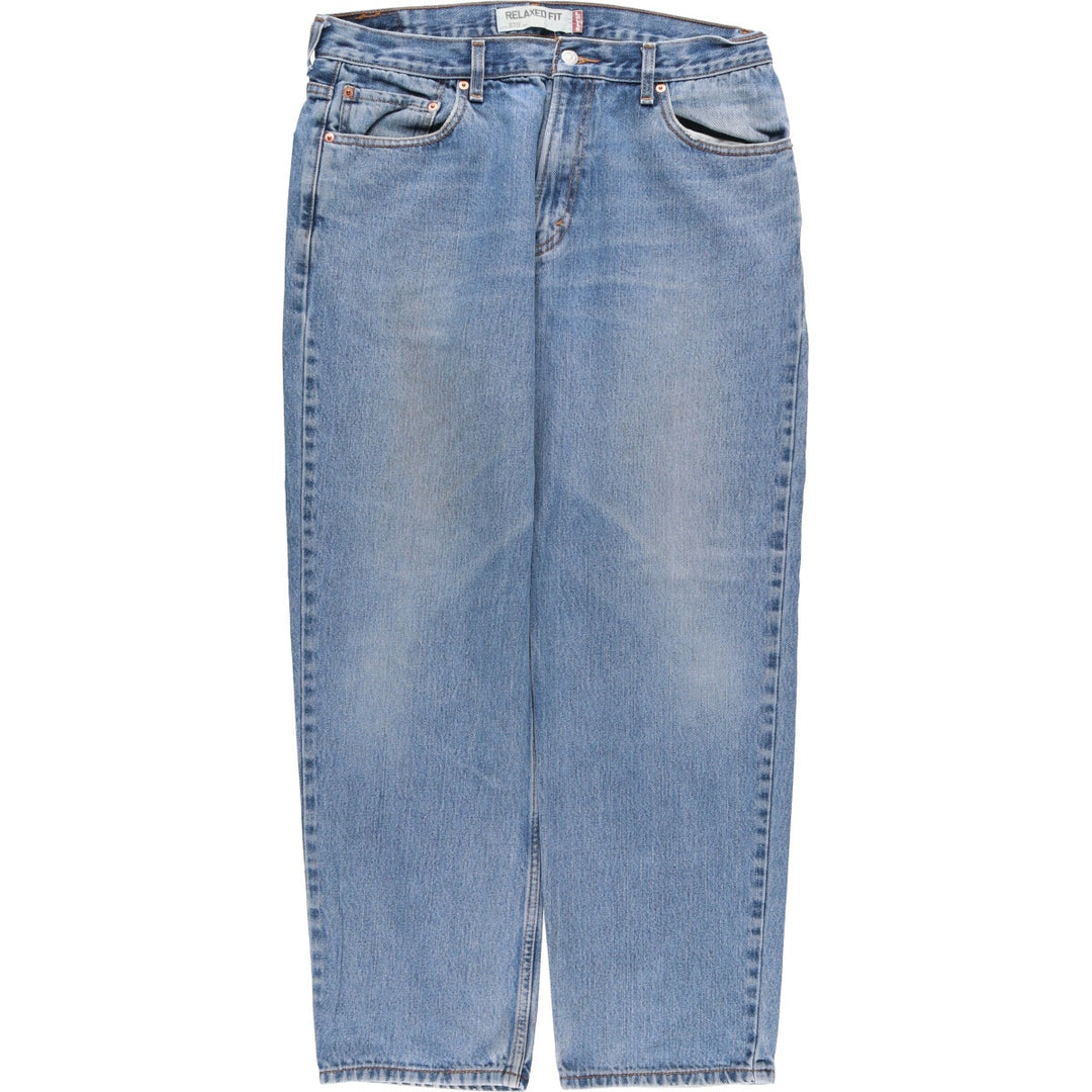 00'S Levi's 550 Relaxed Fit Tapered Denim Pants Men's W37 cotton blue type Vintage Second Hand