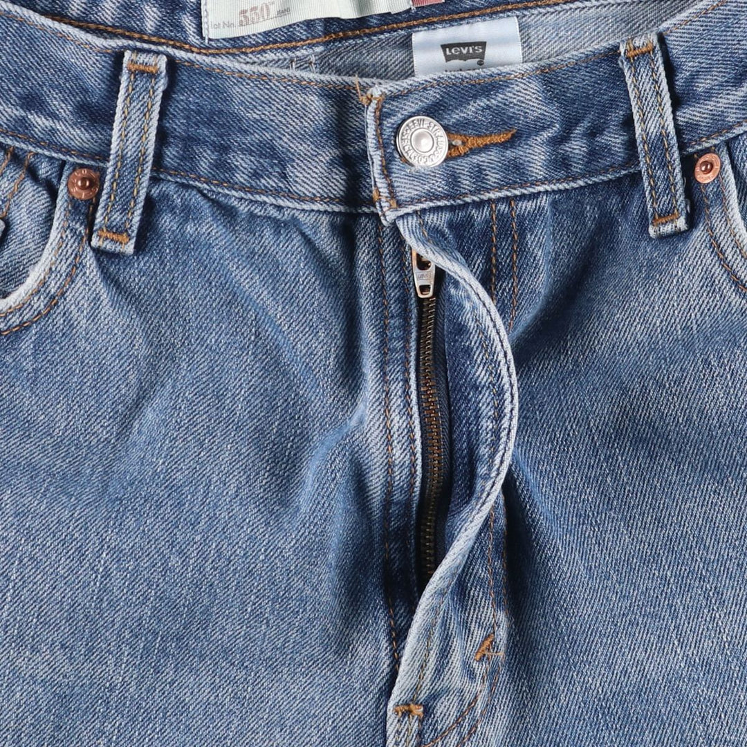 00'S Levi's 550 Relaxed Fit Tapered Denim Pants Men's W37 cotton blue type Vintage Second Hand