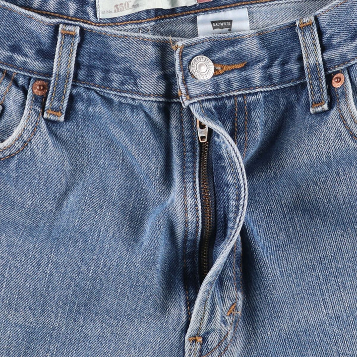 00'S Levi's 550 Relaxed Fit Tapered Denim Pants Men's W37 cotton blue type Vintage Second Hand