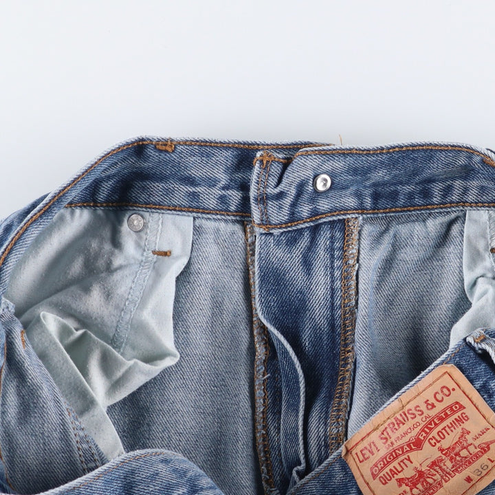 00'S Levi's 550 Relaxed Fit Tapered Denim Pants Men's W37 cotton blue type Vintage Second Hand