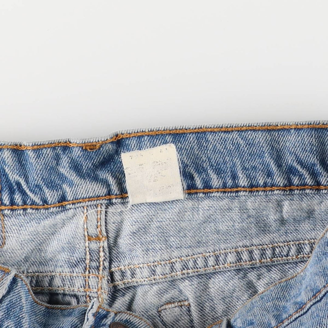 Levi's 550 Relaxed Fit Tapered Leg Tapered Denim Pants Made in USA Men's W34 Vintage cotton blue type Vintage Second Hand