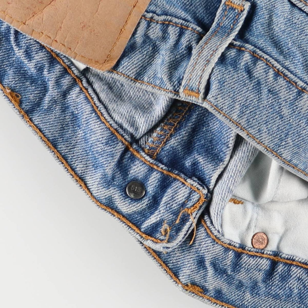Levi's 550 Relaxed Fit Tapered Leg Tapered Denim Pants Made in USA Men's W34 Vintage cotton blue type Vintage Second Hand