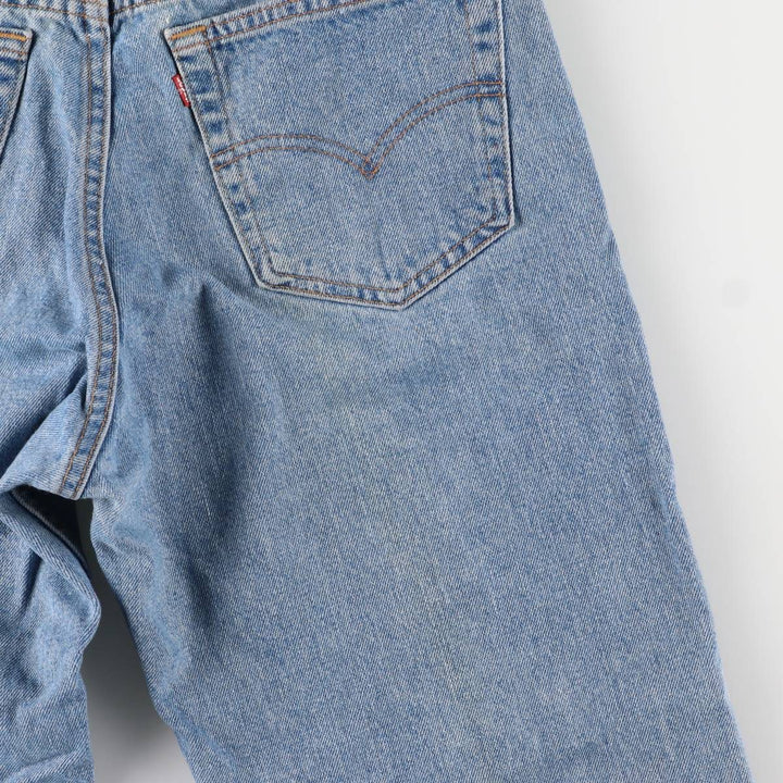 Levi's 550 Relaxed Fit Tapered Leg Tapered Denim Pants Made in USA Men's W34 Vintage cotton blue type Vintage Second Hand