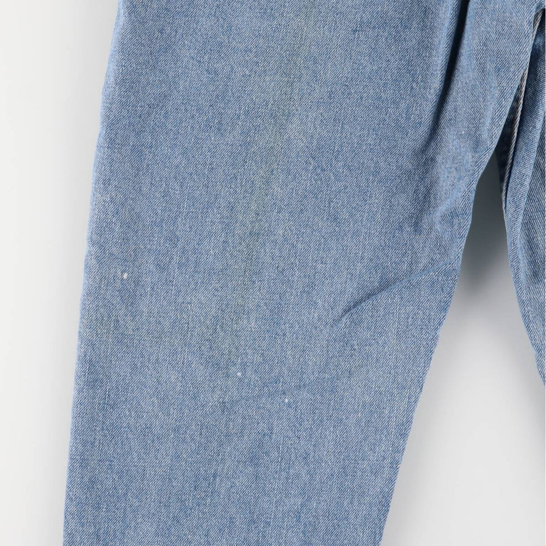 Levi's 550 Relaxed Fit Tapered Leg Tapered Denim Pants Made in USA Men's W34 Vintage cotton blue type Vintage Second Hand