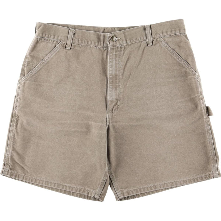 Carhartt Duck Work Shorts, Short Pants, Men's, W37 unclear beige type brown Vintage Second Hand