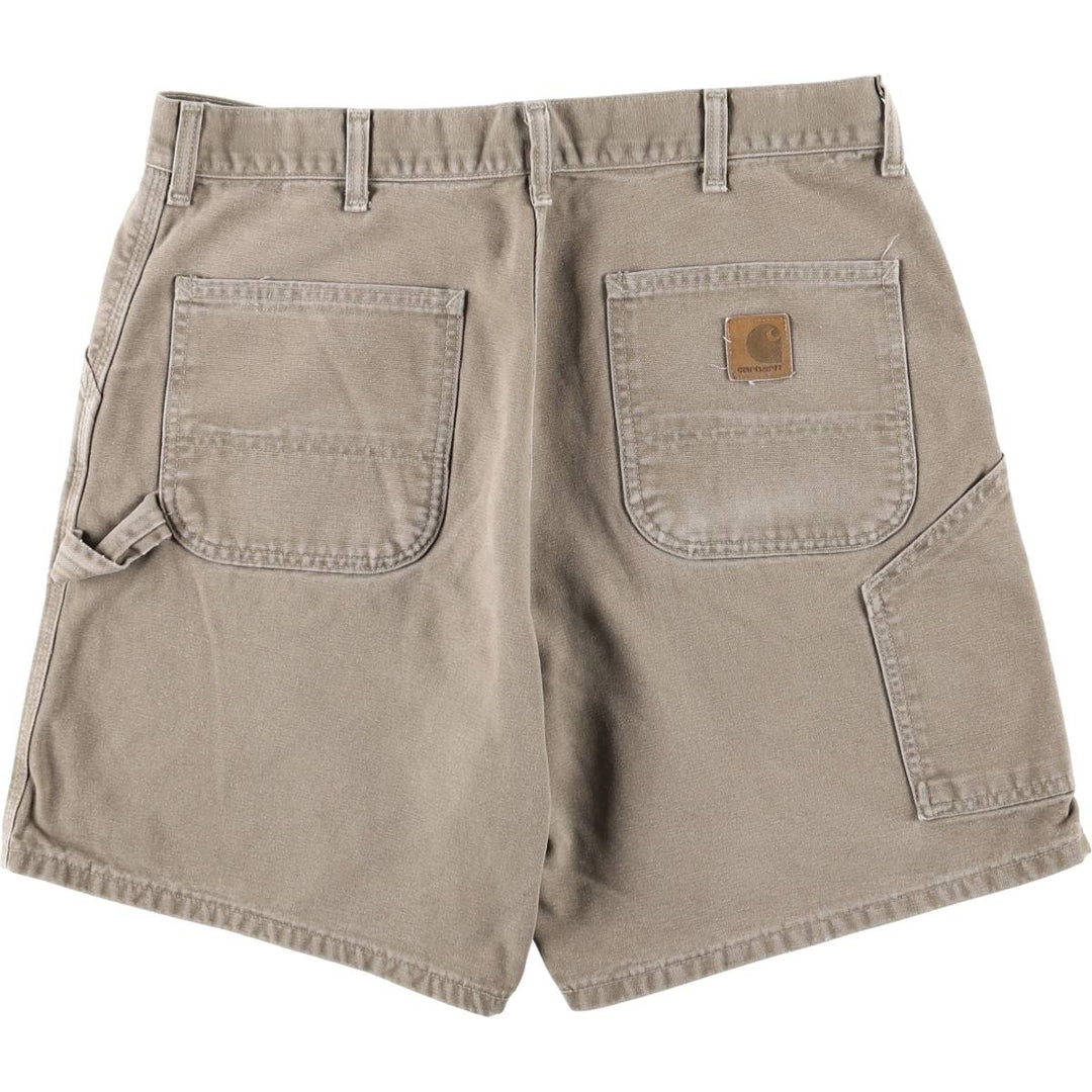 Carhartt Duck Work Shorts, Short Pants, Men's, W37 unclear beige type brown Vintage Second Hand