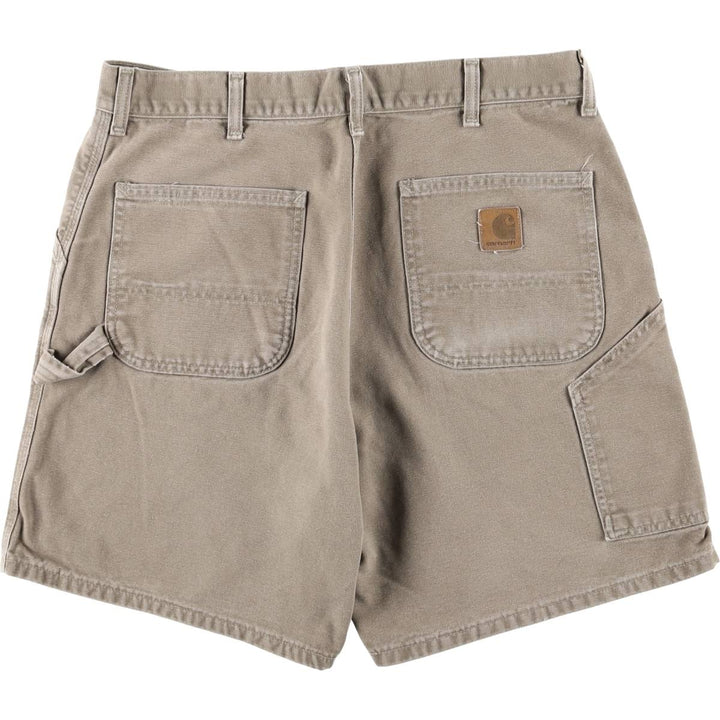 Carhartt Duck Work Shorts, Short Pants, Men's, W37 unclear beige type brown Vintage Second Hand