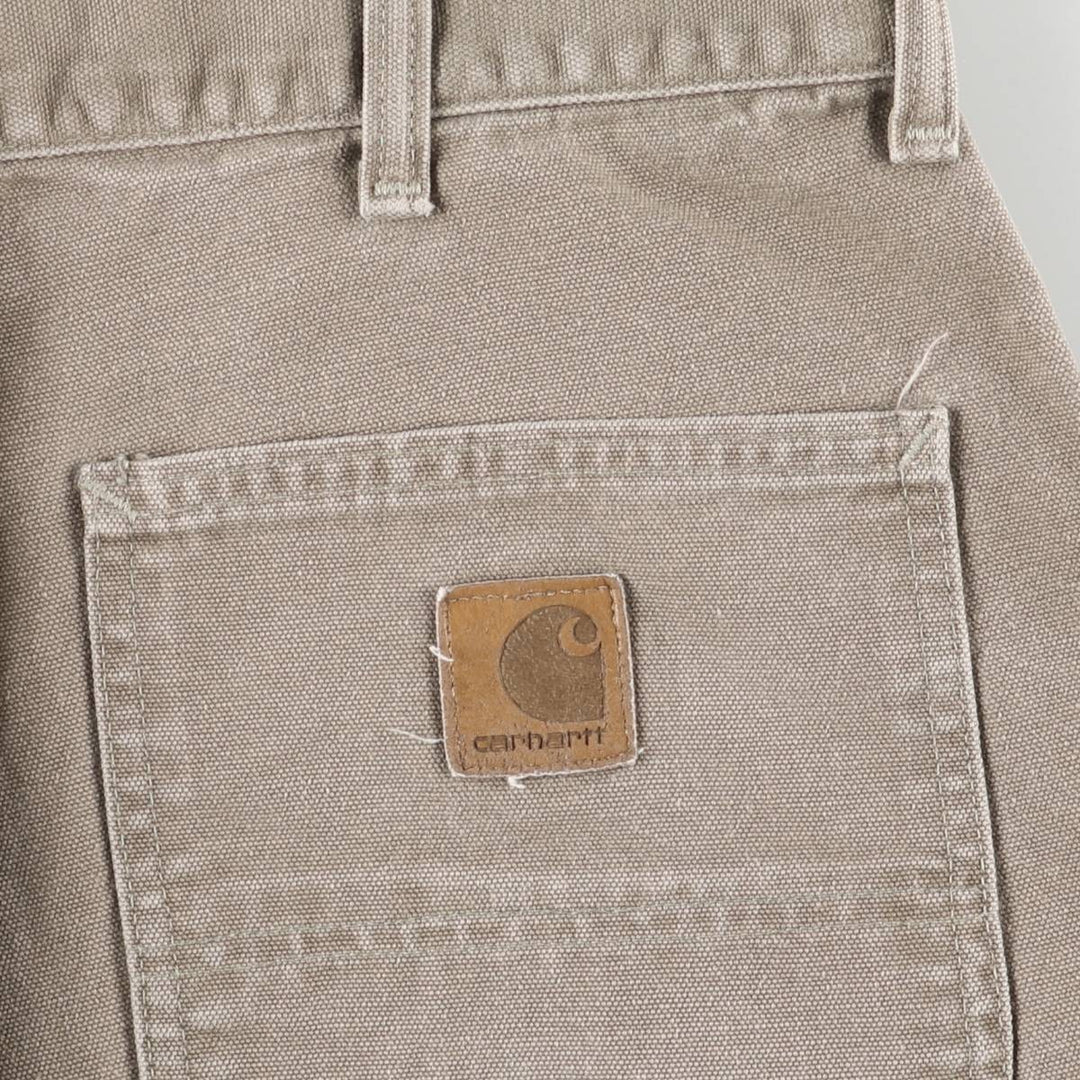 Carhartt Duck Work Shorts, Short Pants, Men's, W37 unclear beige type brown Vintage Second Hand