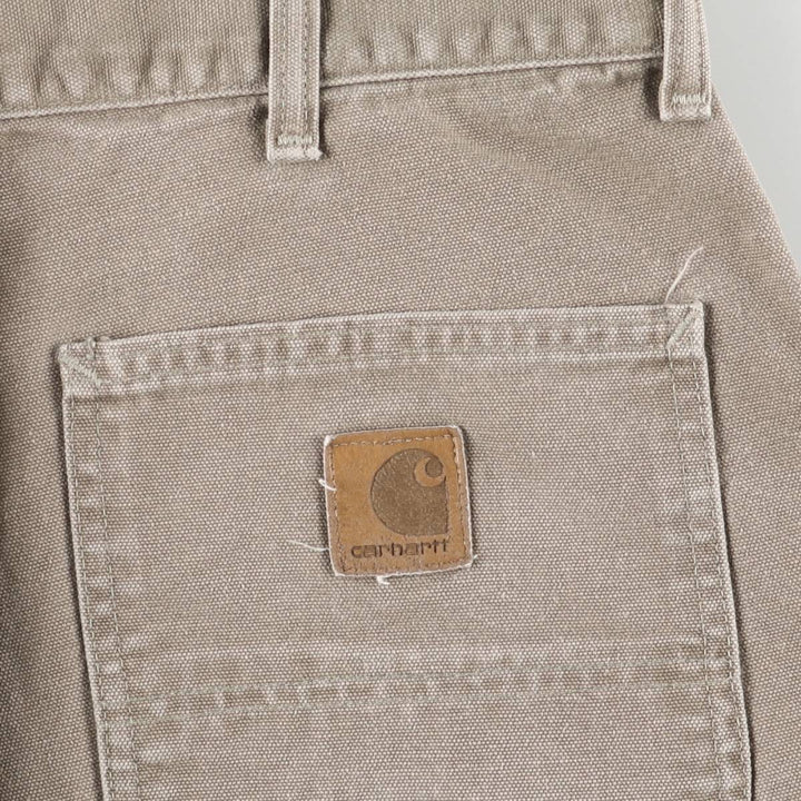 Carhartt Duck Work Shorts, Short Pants, Men's, W37 unclear beige type brown Vintage Second Hand
