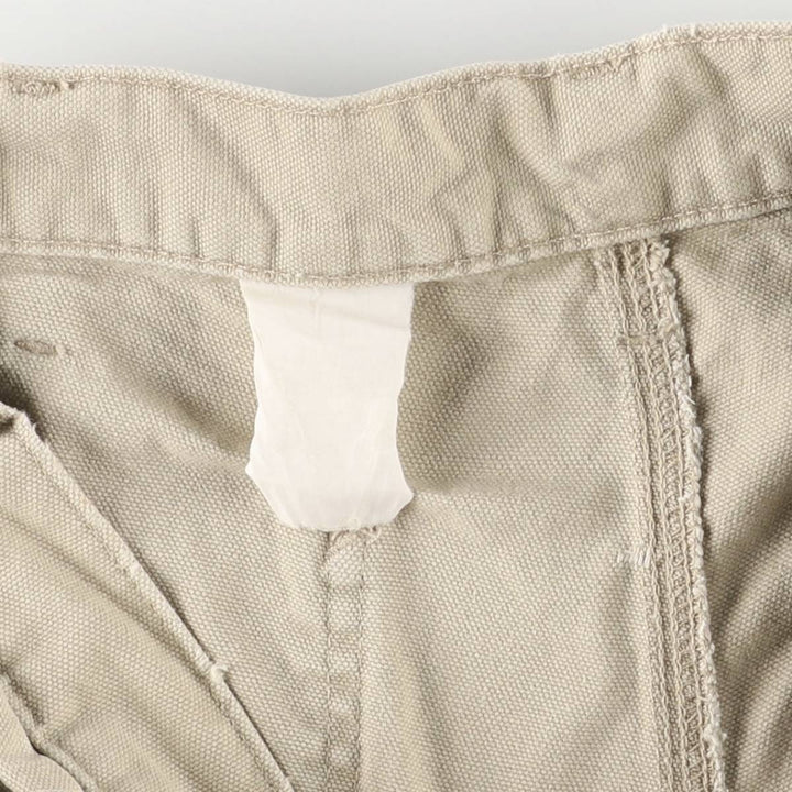 Carhartt Duck Work Shorts, Men's Size W34 unclear Beige type Vintage Second Hand