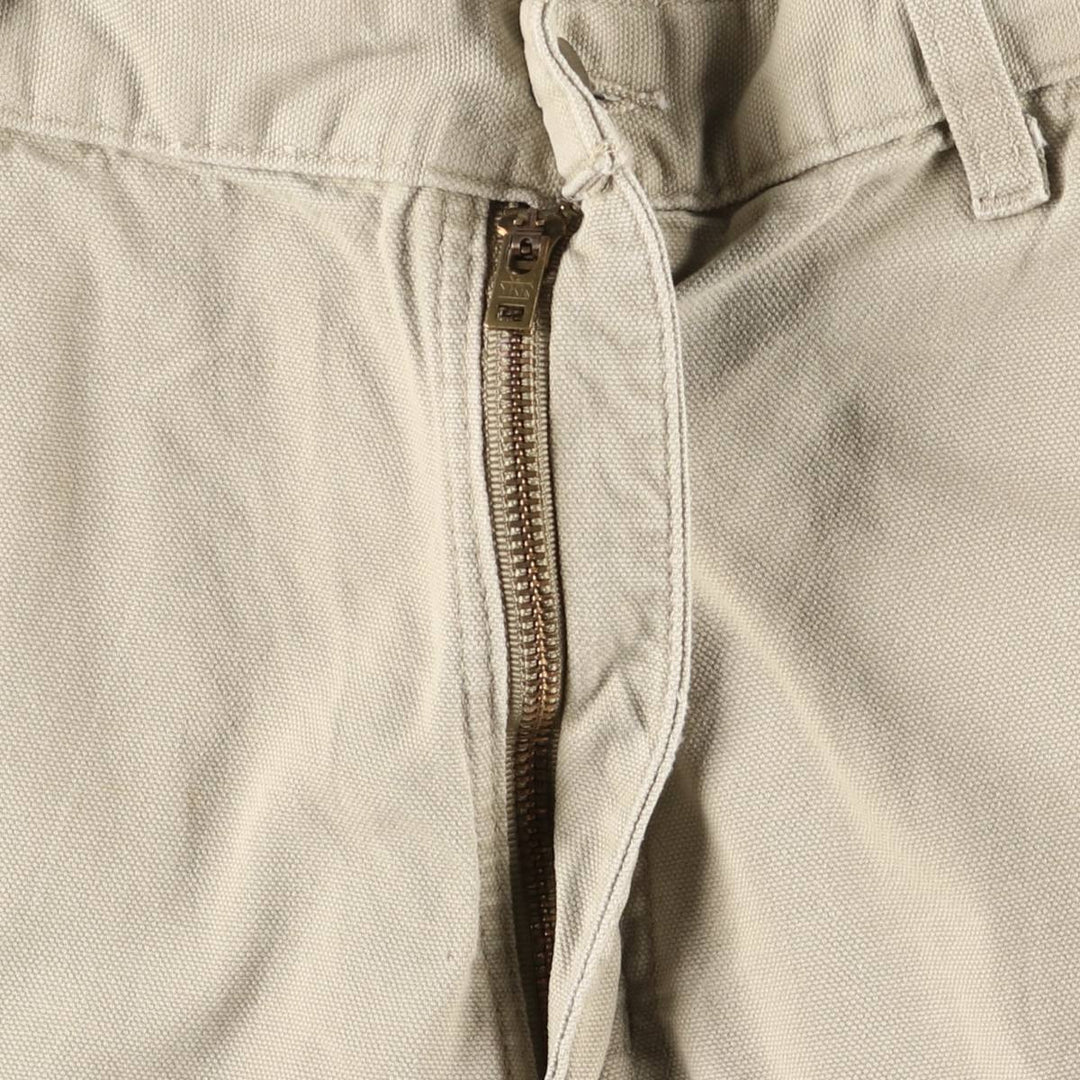 Carhartt Duck Work Shorts, Men's Size W34 unclear Beige type Vintage Second Hand