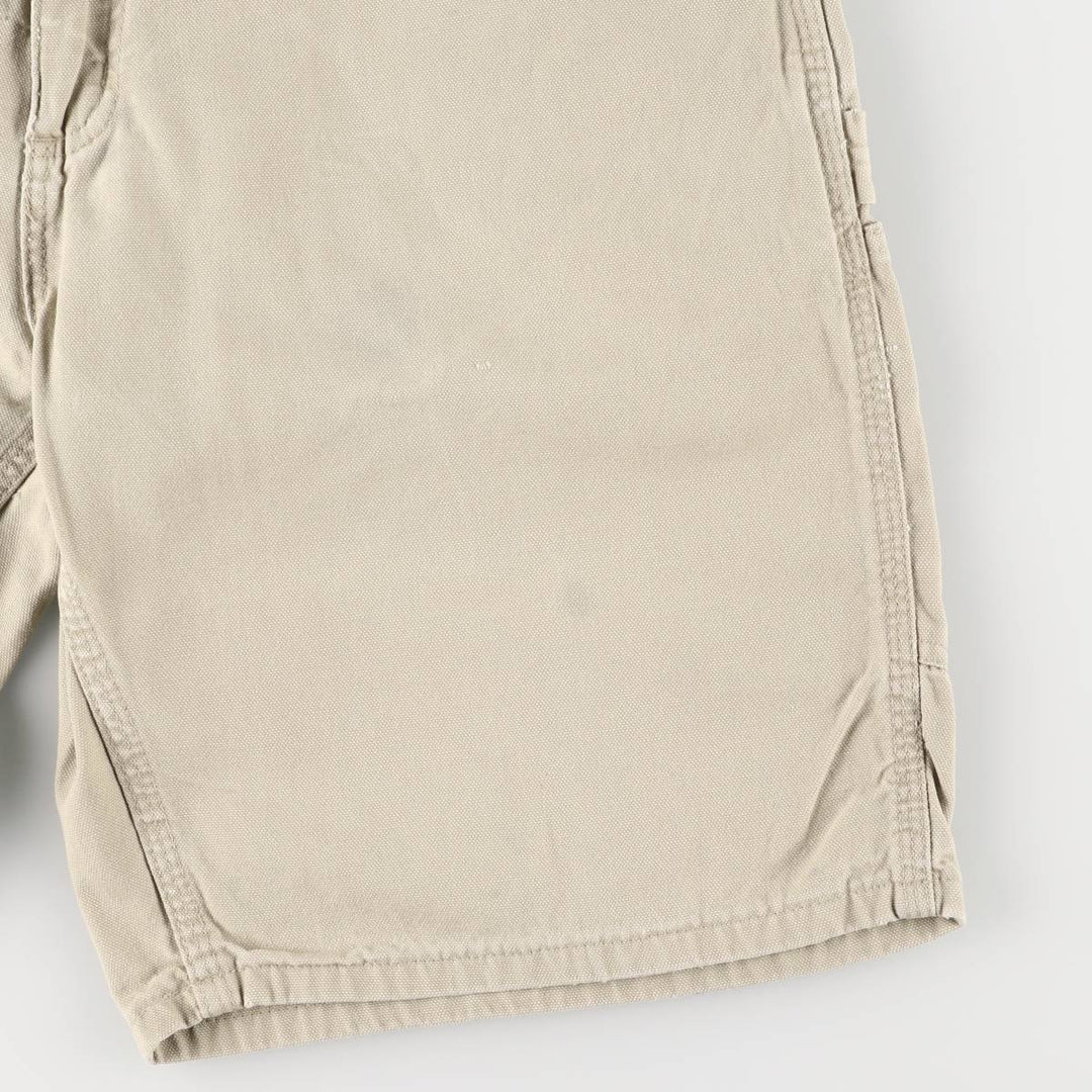 Carhartt Duck Work Shorts, Men's Size W34 unclear Beige type Vintage Second Hand