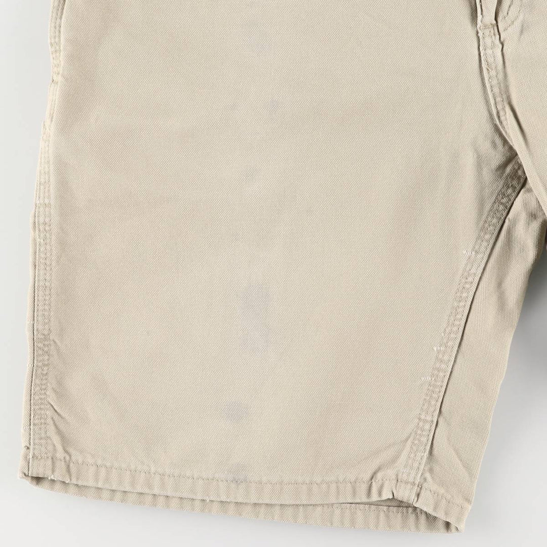Carhartt Duck Work Shorts, Men's Size W34 unclear Beige type Vintage Second Hand