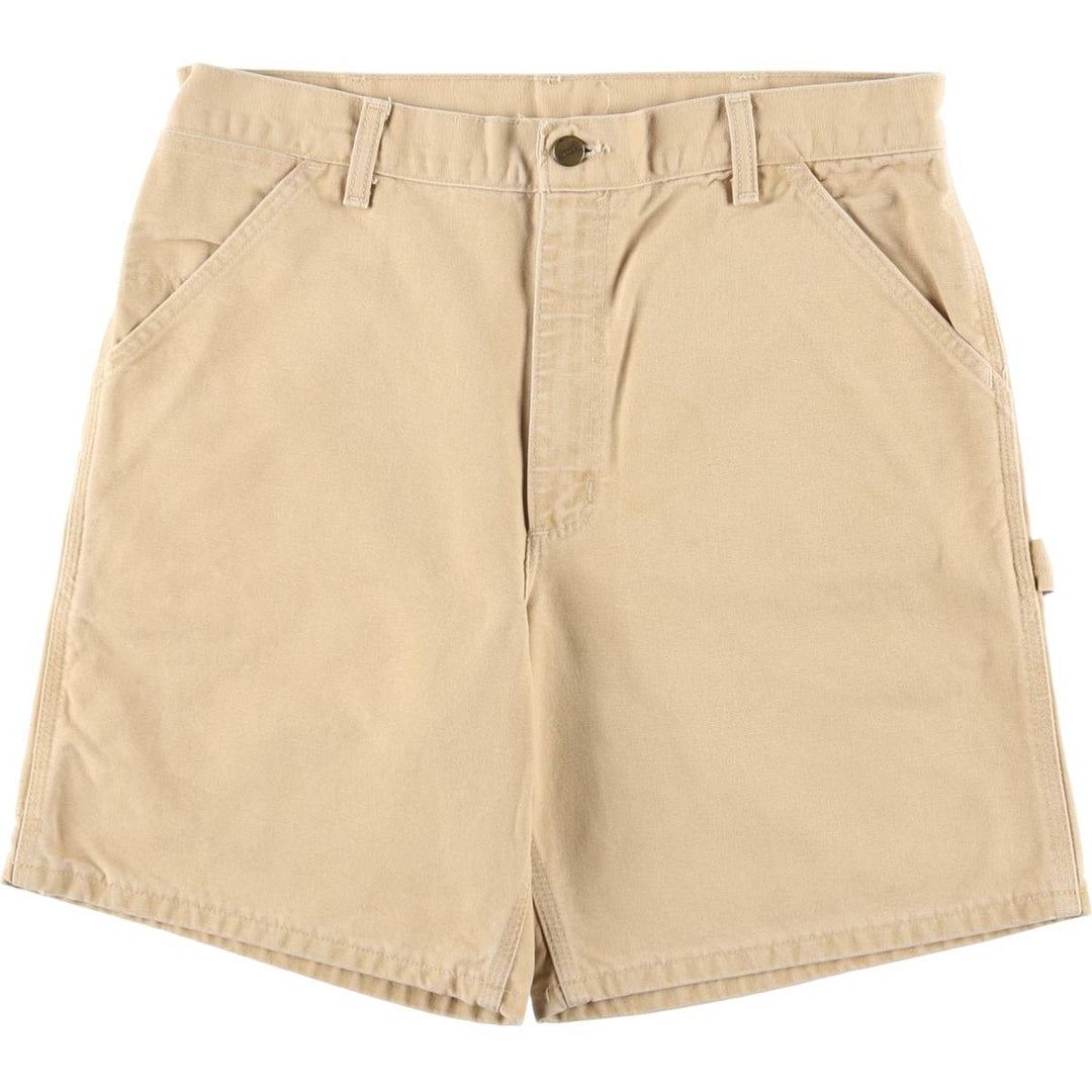 Carhartt Duck Work Shorts, Men's Size W34 unclear Beige type Vintage Second Hand