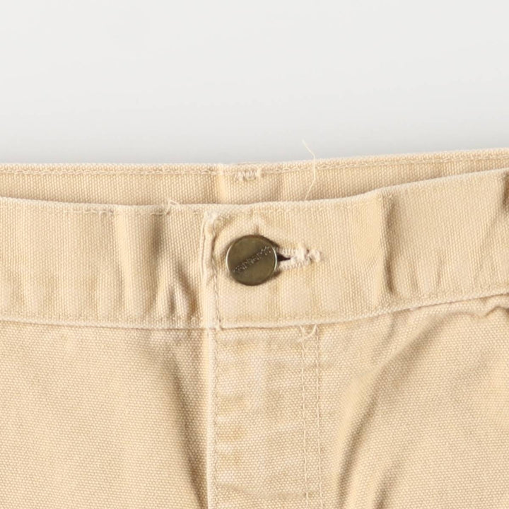 Carhartt Duck Work Shorts, Men's Size W34 unclear Beige type Vintage Second Hand