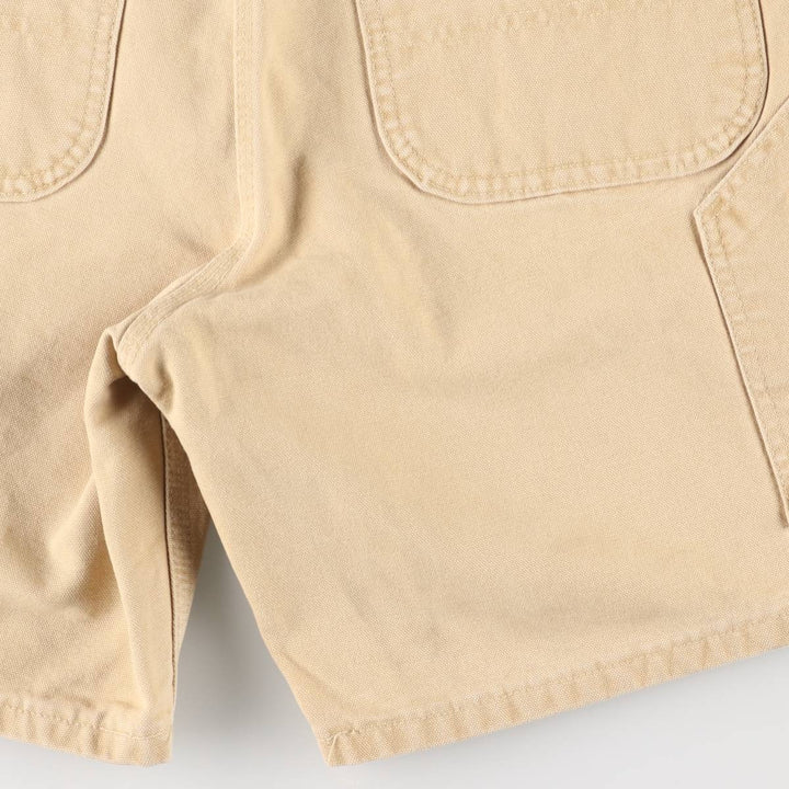 Carhartt Duck Work Shorts, Men's Size W34 unclear Beige type Vintage Second Hand