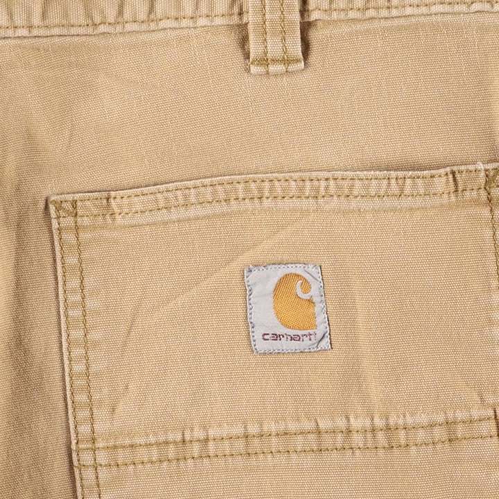Carhartt Relaxed Fit Duck Cargo Shorts, Men's, Size 35 cotton ocher yellow type Vintage Second Hand