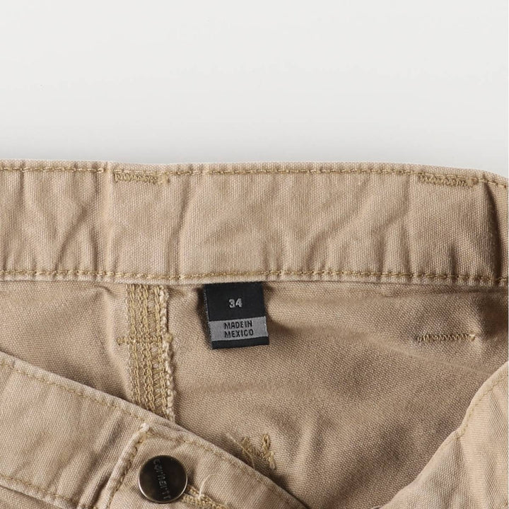 Carhartt Loose Fit Duck Work Shorts, Men's Size 34 cotton ocher yellow type Vintage Second Hand