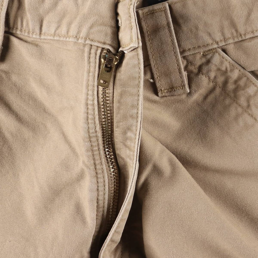 Carhartt Loose Fit Duck Work Shorts, Men's Size 34 cotton ocher yellow type Vintage Second Hand