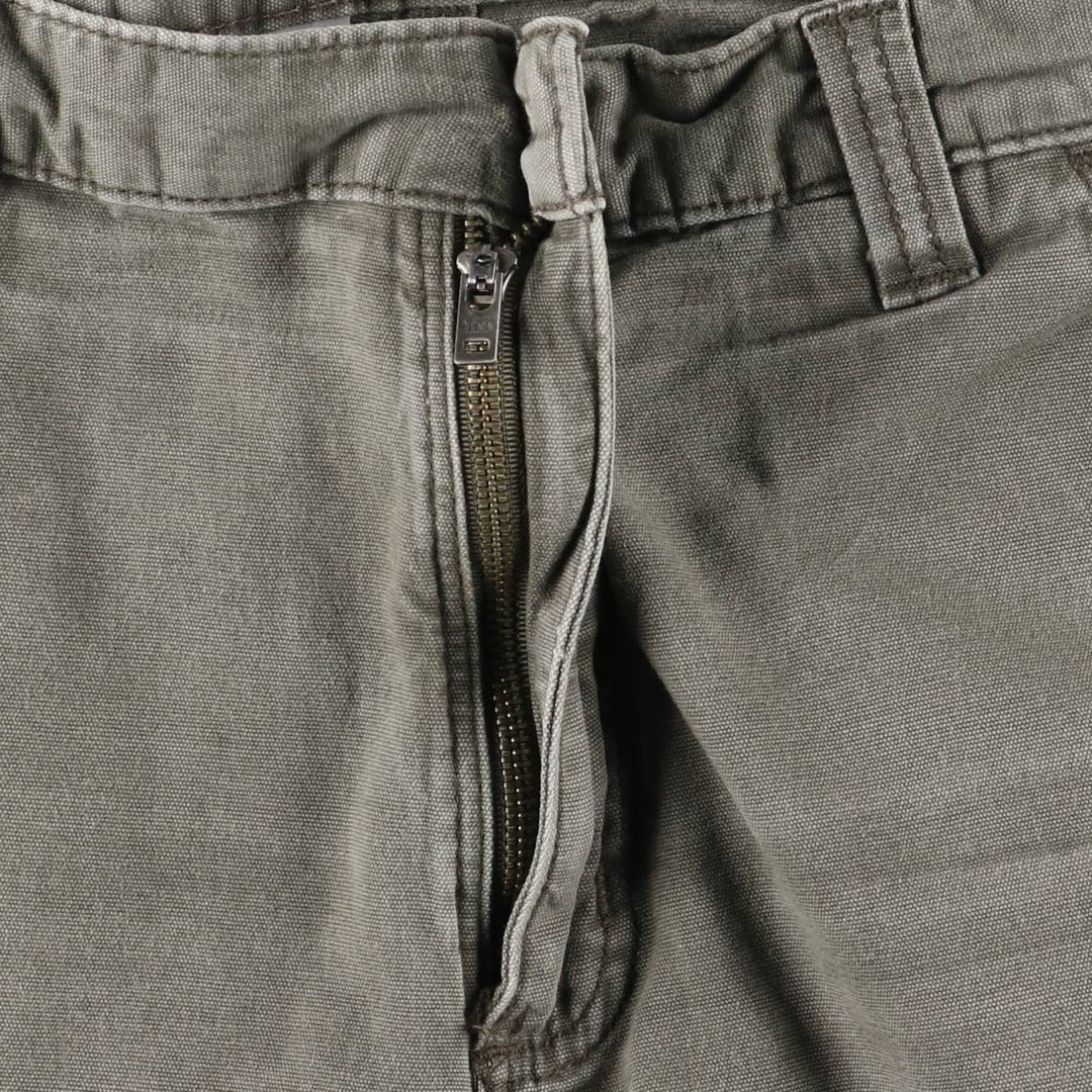 Carhartt Relaxed Fit Duck Work Shorts, Men's Size 36 cotton gray type Vintage Second Hand