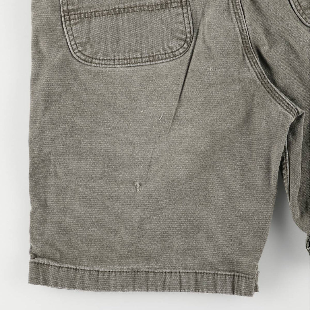 Carhartt Relaxed Fit Duck Work Shorts, Men's Size 36 cotton gray type Vintage Second Hand