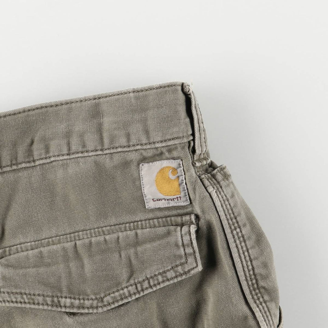 Carhartt Relaxed Fit Duck Cargo Shorts, Men's Size W32 cotton gray type Vintage Second Hand