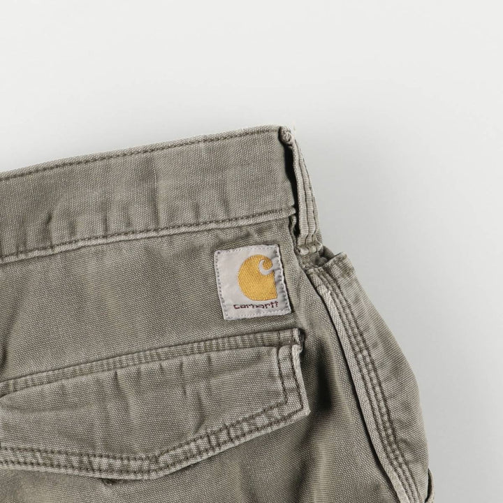 Carhartt Relaxed Fit Duck Cargo Shorts, Men's Size W32 cotton gray type Vintage Second Hand