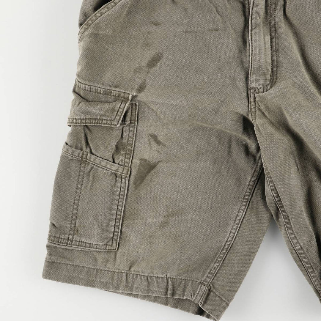 Carhartt Relaxed Fit Duck Cargo Shorts, Men's Size W32 cotton gray type Vintage Second Hand