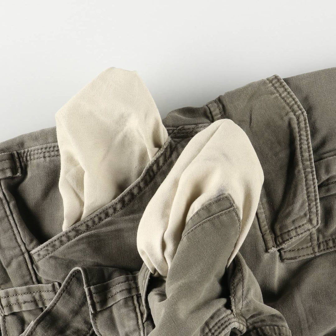 Carhartt Relaxed Fit Duck Cargo Shorts, Men's Size W32 cotton gray type Vintage Second Hand