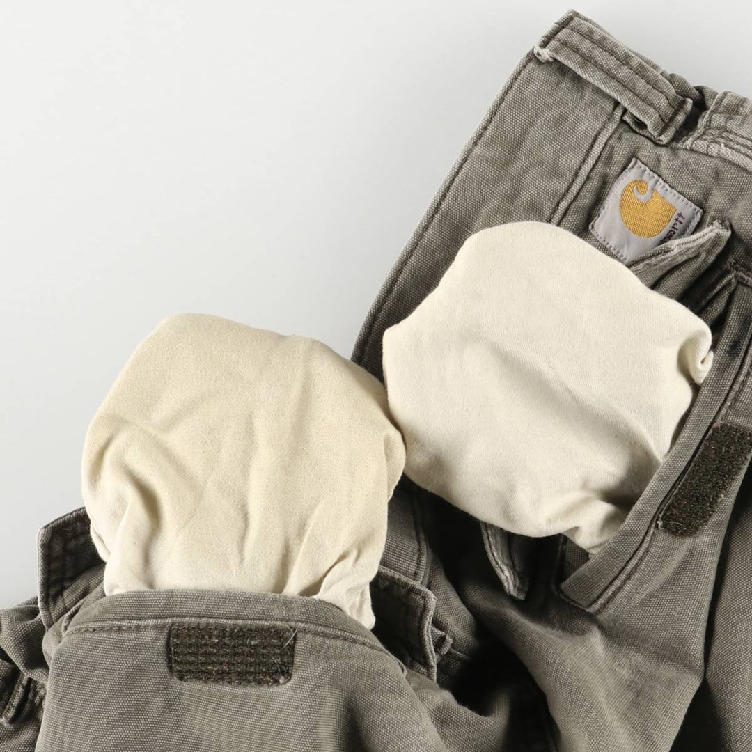 Carhartt Relaxed Fit Duck Cargo Shorts, Men's Size W32 cotton gray type Vintage Second Hand