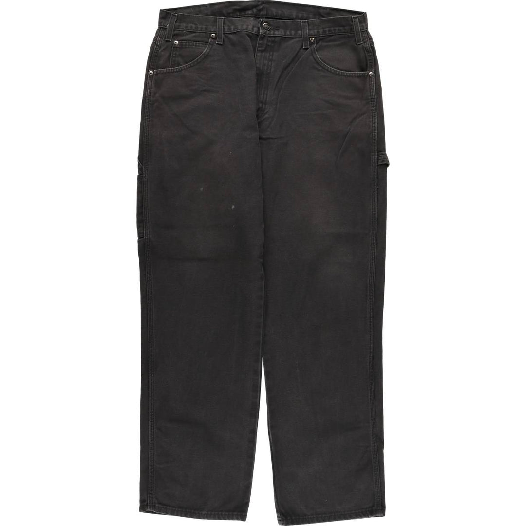 Dickies Duck Painter Pants Men's W37 cotton black type Vintage Second Hand