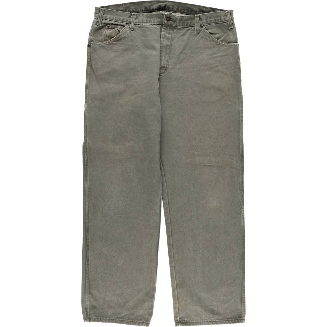 Dickies Duck Painter Pants Men's W37 cotton Khaki type sage green Vintage Second Hand
