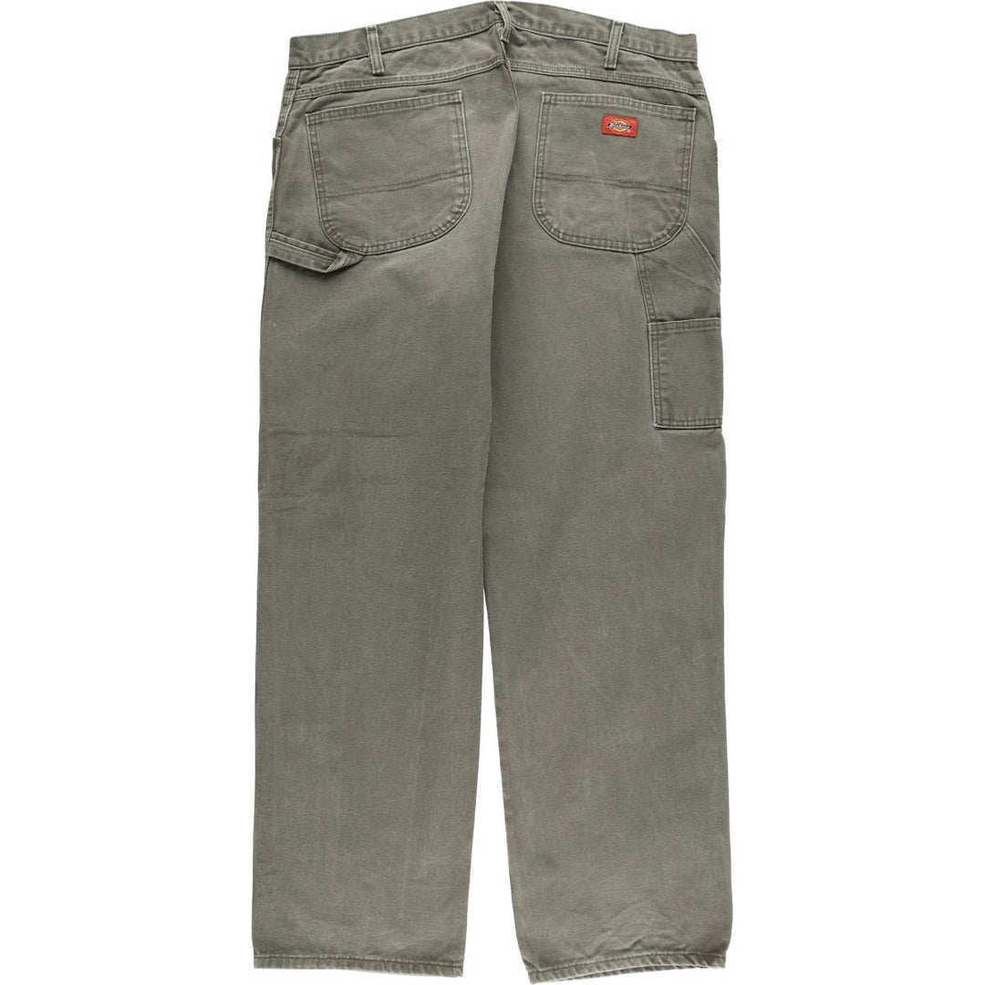 Dickies Duck Painter Pants Men's W37 cotton Khaki type sage green Vintage Second Hand