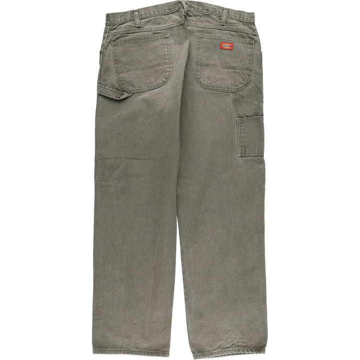 Dickies Duck Painter Pants Men's W37 cotton Khaki type sage green Vintage Second Hand