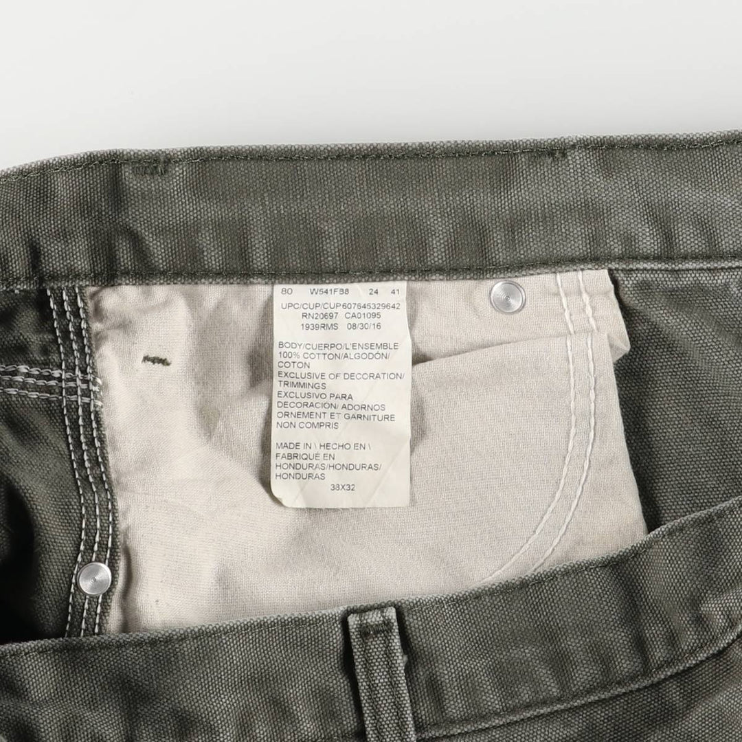 Dickies Duck Painter Pants Men's W37 cotton Khaki type sage green Vintage Second Hand