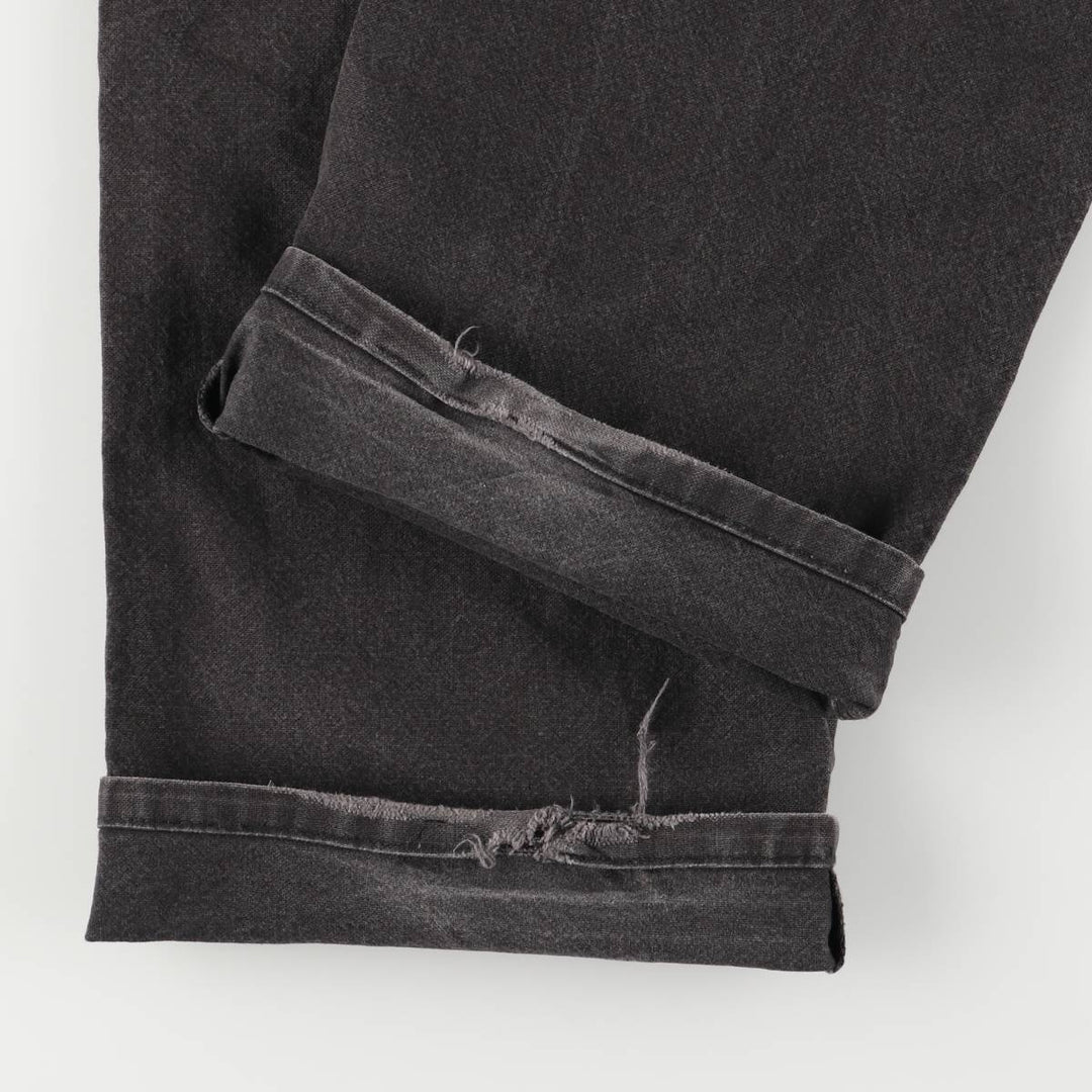 Dickies Duck Painter Pants Men's W37 cotton black type Vintage Second Hand