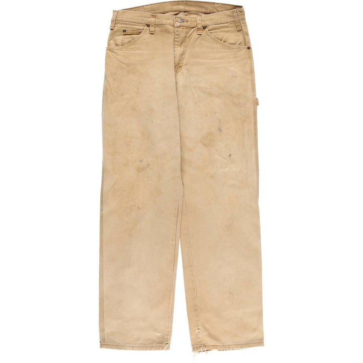 Dickies Duck Painter Pants Men's W34 equivalent cotton beige type brown Vintage Second Hand