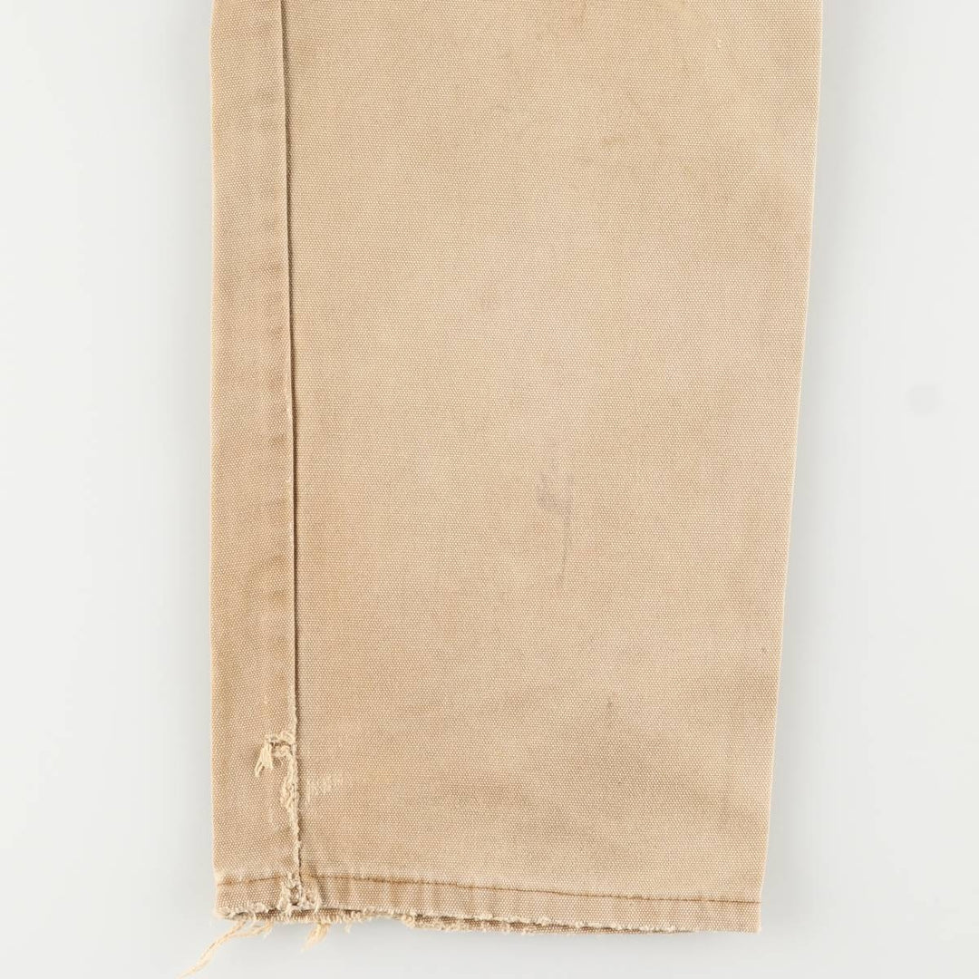 Dickies Duck Painter Pants Men's W34 equivalent cotton beige type brown Vintage Second Hand