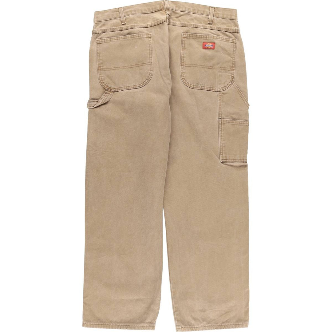 Dickies Relaxed Fit Duck Painter Pants Men's W37 cotton beige type brown Vintage Second Hand